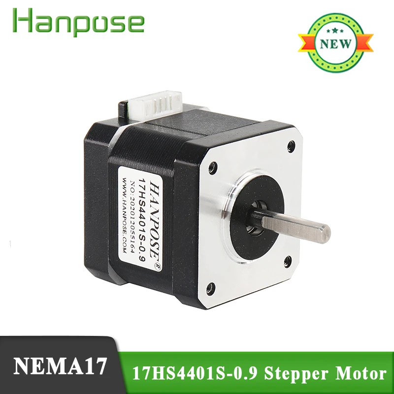 

Nema17 Stepper Motor 2 Phase 4 Leads 1.7A 65oz.in 40N.CM 17HS4401S-0.9 Degree 3D Printer Monitoring Equipment Step Motor