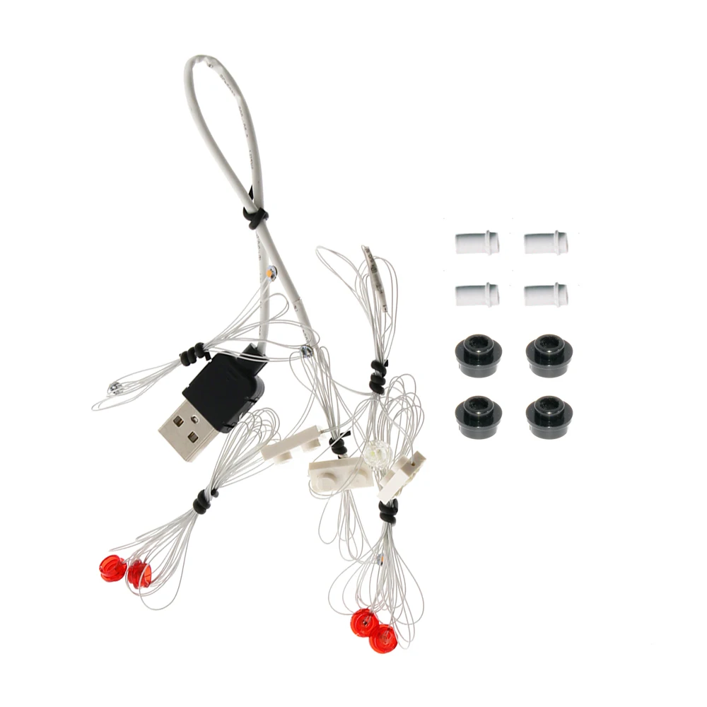 Светильник алинг светодиодный светильник Набор для 75102 Звездные войны x крыла