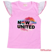 now united better album t shirt kids group aesthetic graphic printed t shirt boys fashion tops toddler girls striped tshirts