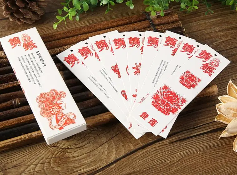 paper cut 30pcs Классический китайский стиль художественная Закладка Китайская национальная эссенция Пекинская опера Закладка - Цвет: paper cut 30pcs