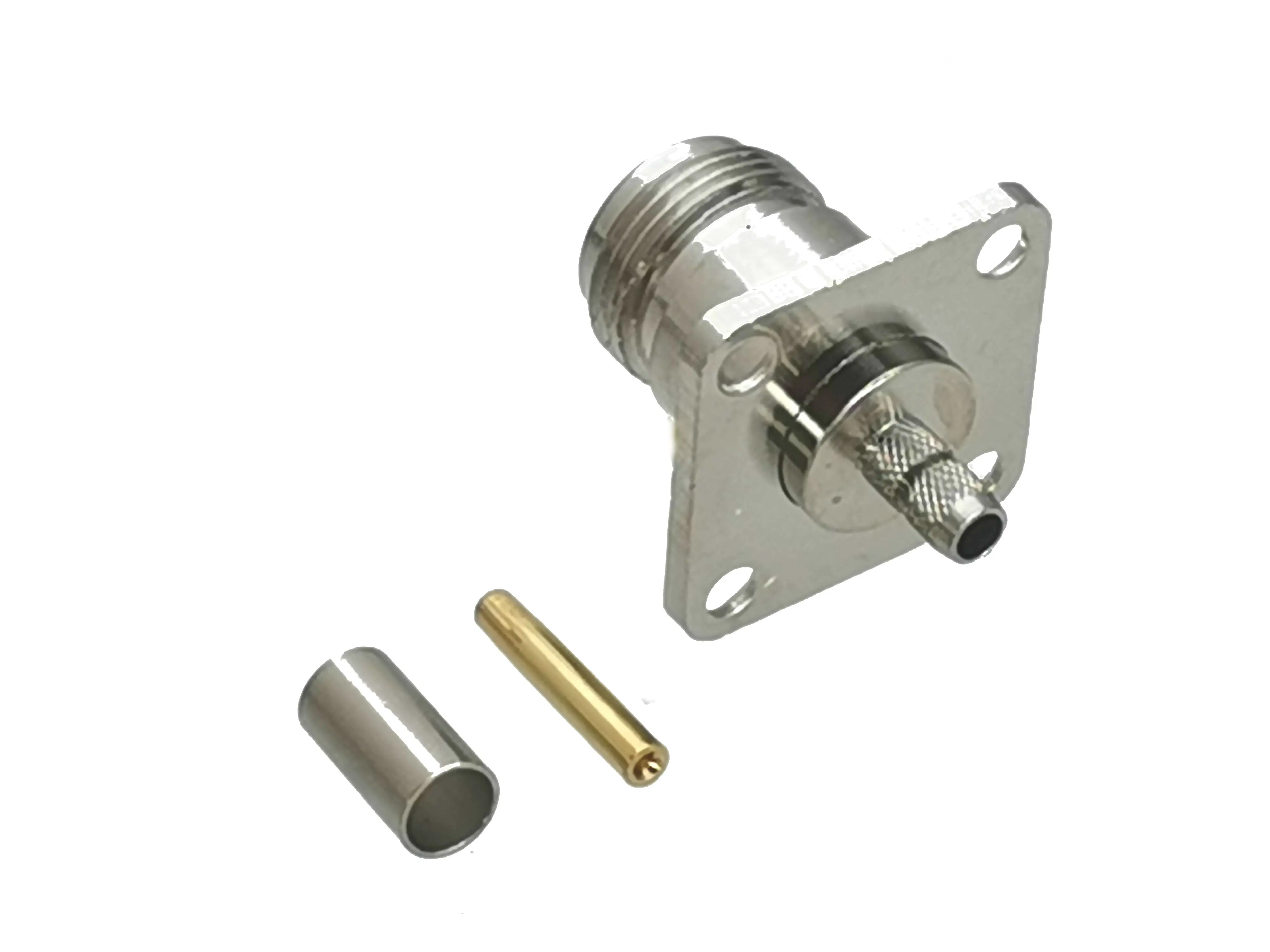 1 шт. N обжимной разъем RG316 RG174 / RG58 RG142 RG8X LMR240 RG5 RG6 RG8 LMR400 мужской и женский RF адаптер -