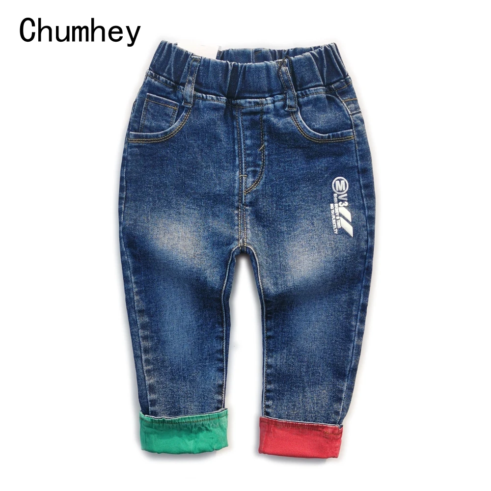 Chumhey/От 0 до 4 лет высококачественные весенние джинсы для младенцев штаны малышей