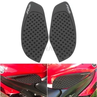 motorcycle protector anti slip tank pad sticker gas knee grip traction side 3m decal for yamaha yzfr6 yzf r6 yzf r6 2008 2016