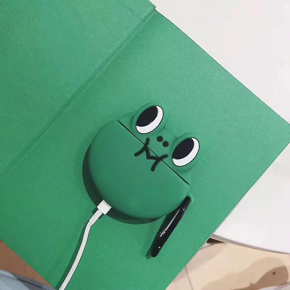 3D милый чехол для наушников для Airpods, силиконовый чехол для наушников с изображением утки и яйца для Apple Airpods 1 2, чехол для Earpods