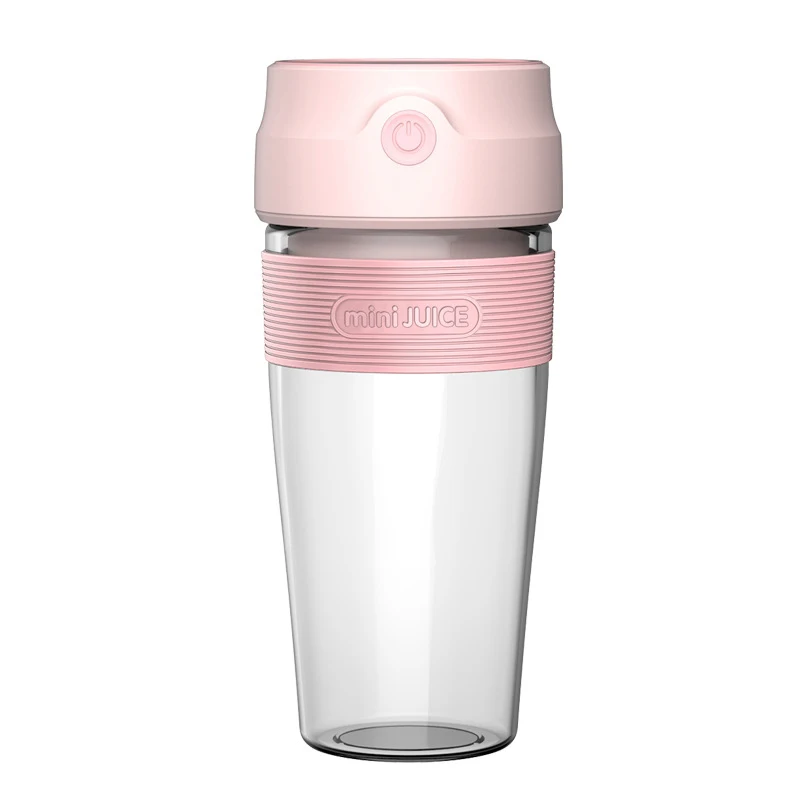 

300ML Portable Mixer USB Electric Fruit Juicer Handheld Smoothie Maker Rechargeable Mini Food Processor Blender Bowl Juice Cup