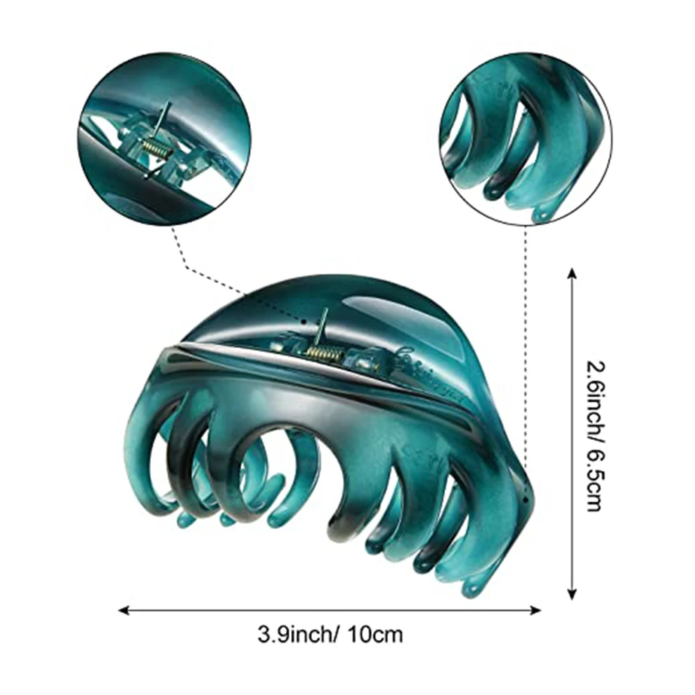 

New Claw Clip For Women Girls Tough Resin Hair Claw Large Size Hair Clamps Claw Clip Crab For Hair Accessories For Women