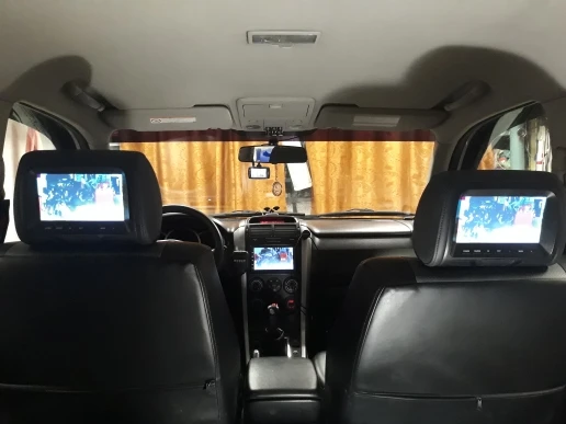 Автомобильное Зеркало Ссылка Универсальный 7 дюймов Автомобильный подголовник MP4 монитор мультимедийный плеер спинка сиденья MP4 USB SD MP3 MP5 FM встроенные динамики