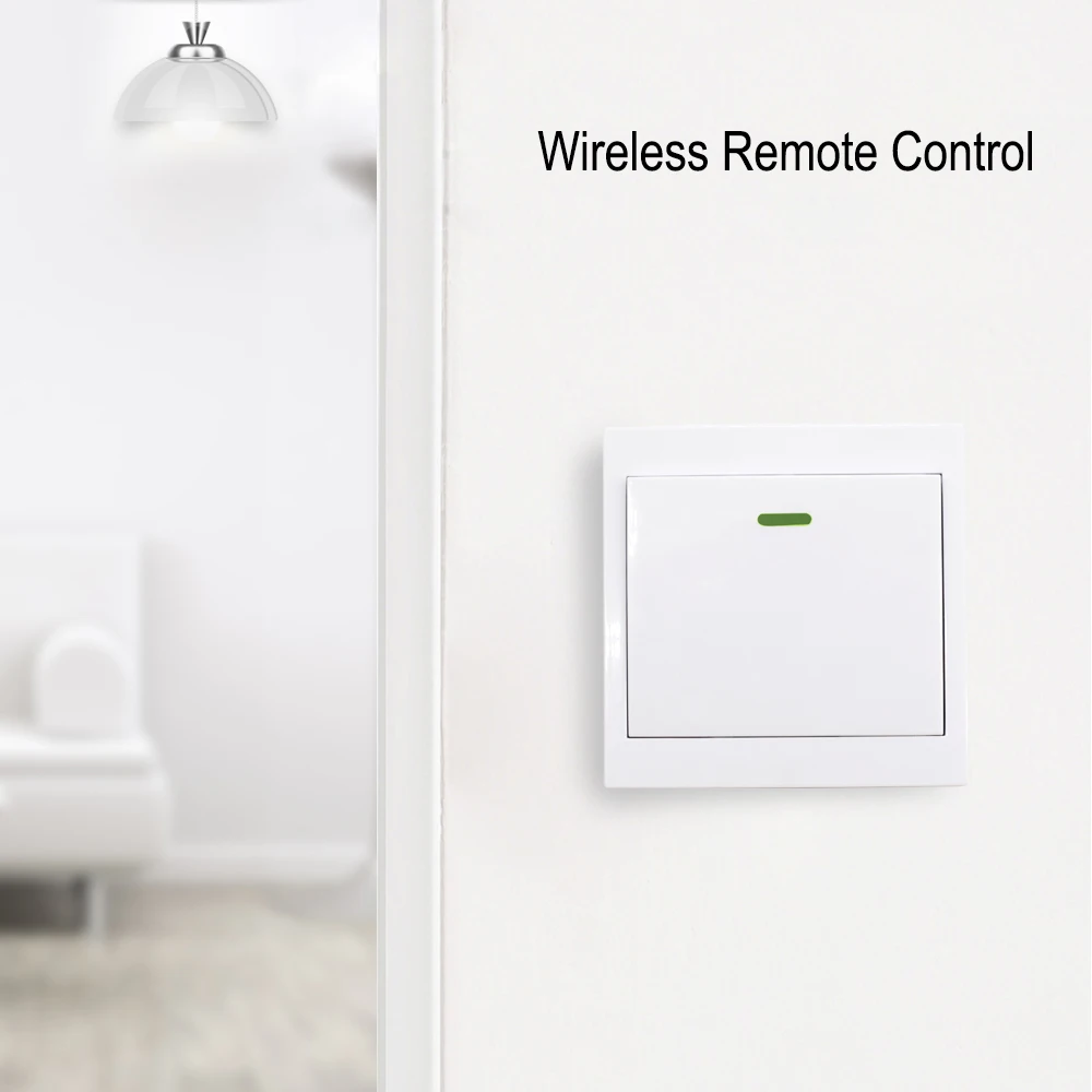 433 Mhz wall switch 86 remote control Transmitter Panel Wireless Corridor Room Home Wall Switch | Электроника