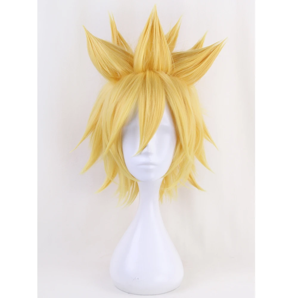 Мир аоту Бог Godrose розовый Золотой короткий парик Косплэй костюм на Хэллоуин из