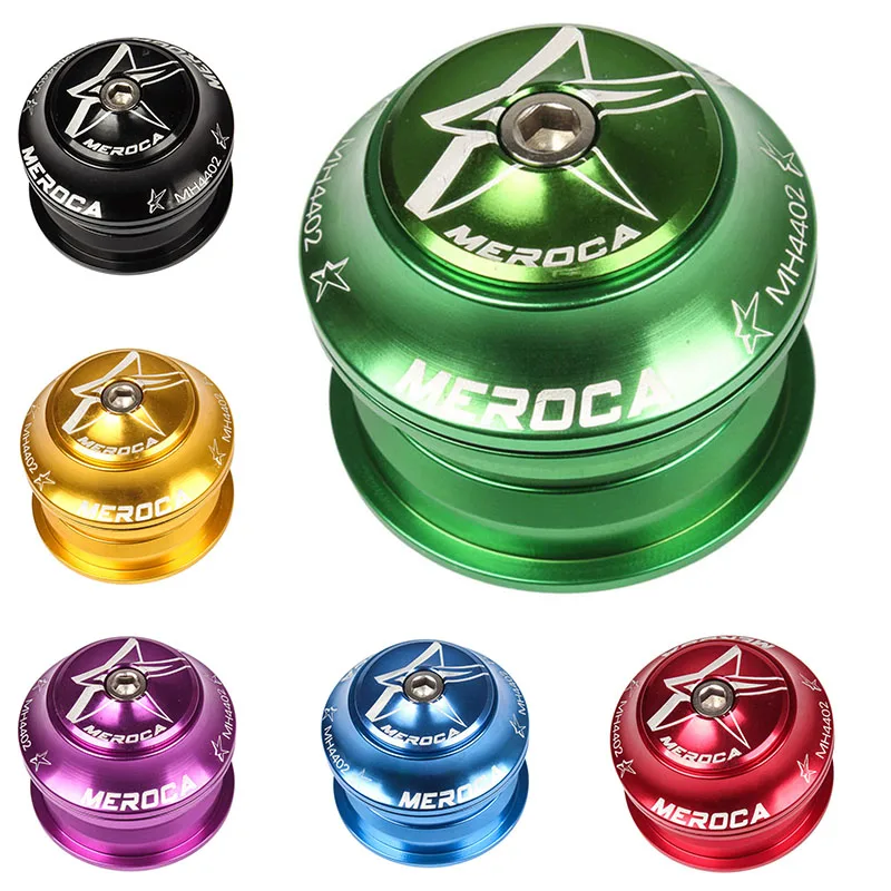 

MTB Road Bicycle Bike Headset 44mm Aluminium Alloy Built-in Straight Pipe Bowl