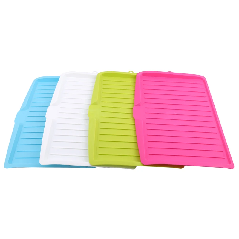 Дренажным борту Кухня инструменты раковина Пластик лоток для столовых приборов