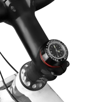 mountain bike headset watch fixed gear bicycle waterproof stem top cap clock timepiece accessory