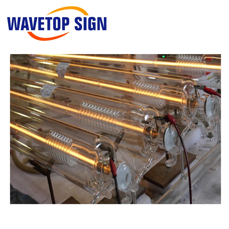 Лазерная трубка WaveTopSign Co2 WT1250 60 Вт длина стеклянной трубки 1250 мм диаметр 55