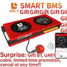Daly Smart Bms LiFePO4 4S 100A 18650 3s 6s 7s 8s 10s 12s 13s 14s 1 6s 20s 24s 12V 24V 36V 48V LTO Li-Ion 30a 40a 120a 200a 300a