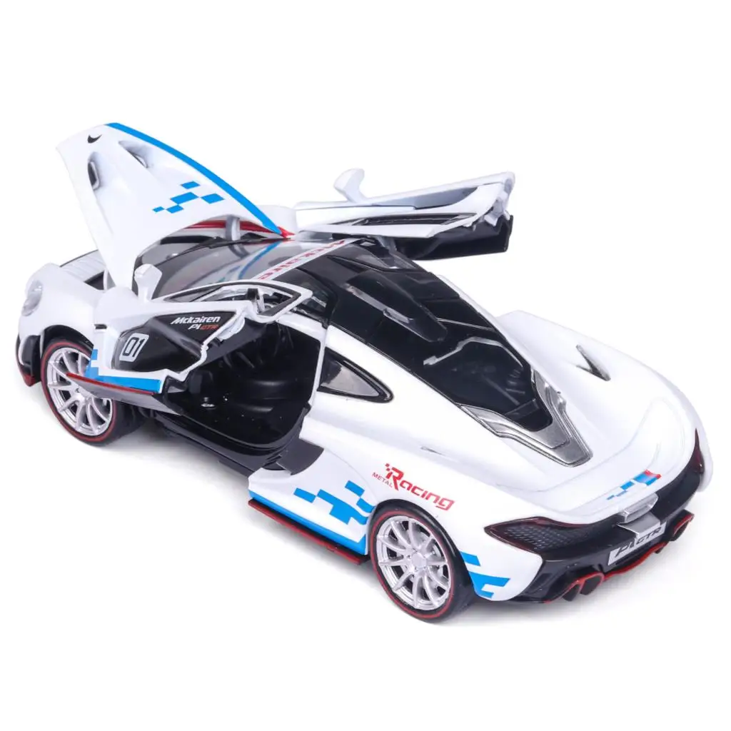 Литая 1:32 mlaren p1 Игрушечная модель автомобиля из сплава игрушечный звуковой
