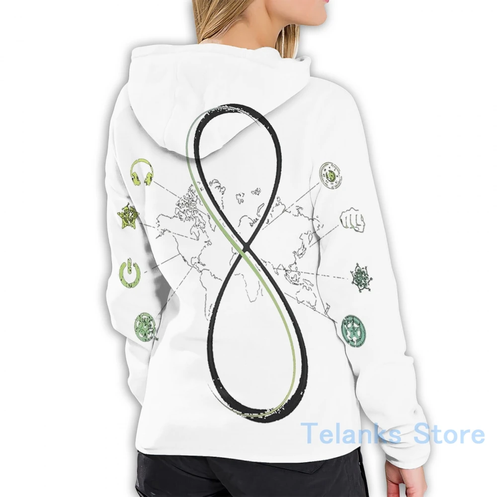 Женская Повседневная Толстовка с капюшоном и принтом | Мужская одежда