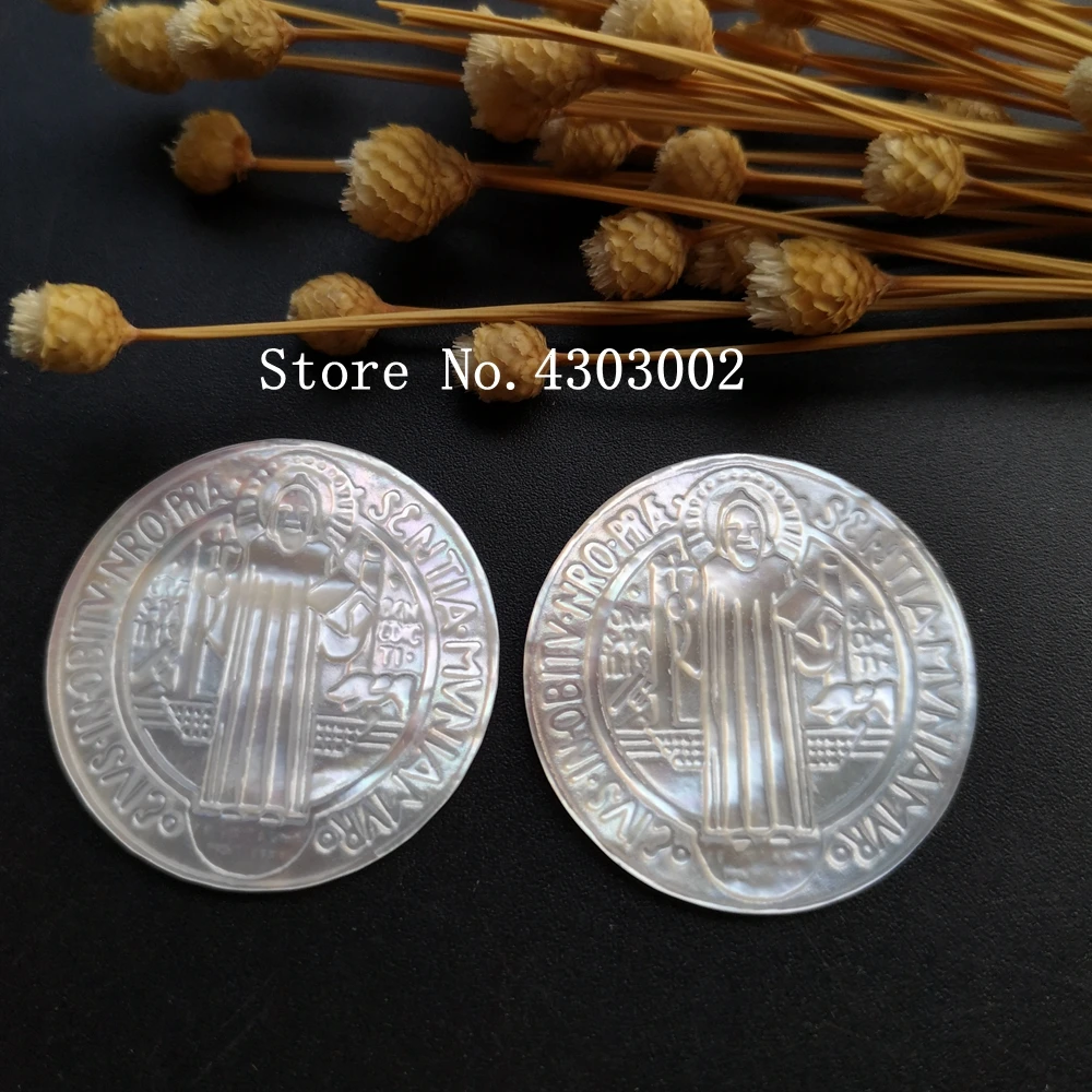 10 шт./лот 30 мм натуральный круглый перламутровый корпус для матери Сан-Бенито