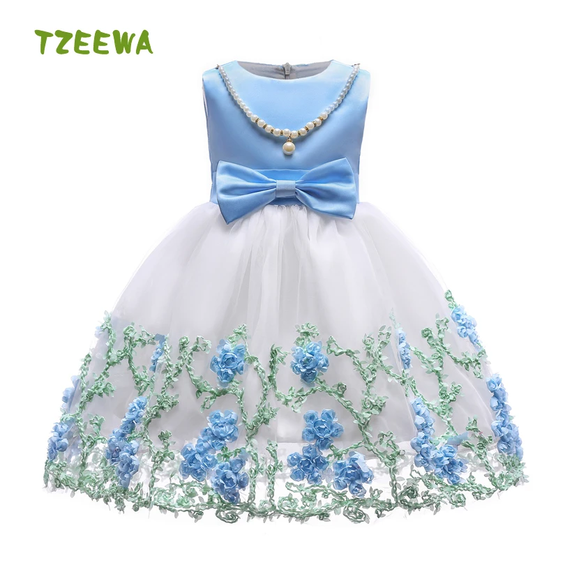 

2021 Summer Girls Dress Fashion Girls Princess Dress Party Girl Tutu Dresses Sleeveless Lace Girls Wedding Dress Kids Clothes