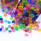 100 г, акриловый кристалл, бриллиант, прозрачный камень, пеун, несимметричный мяч, игровые части для настольных игр, аквариум, украшение двора