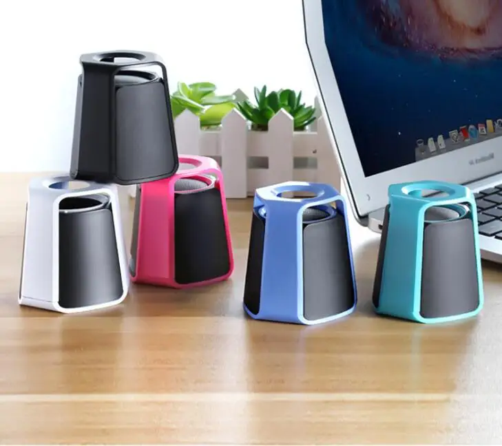 

Portable Wireless Bluetooth Speaker Mini Mushroom Small Stereo Speaker for Mobile Phone with Mic Suction Cup