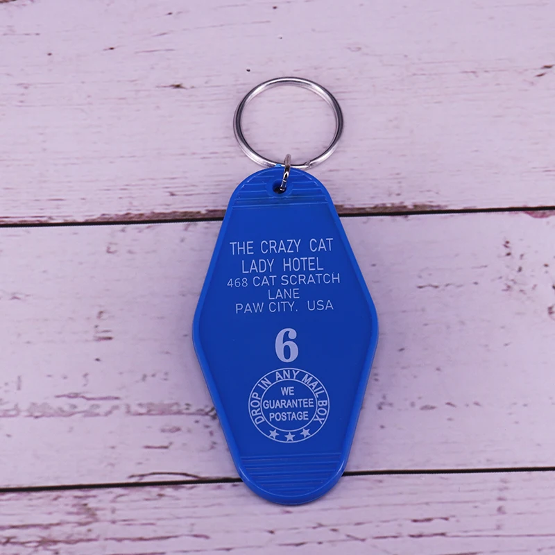 Брелок для ключей от отеля Crazy Cat Lady у кошачьих когтей должна быть коллекция