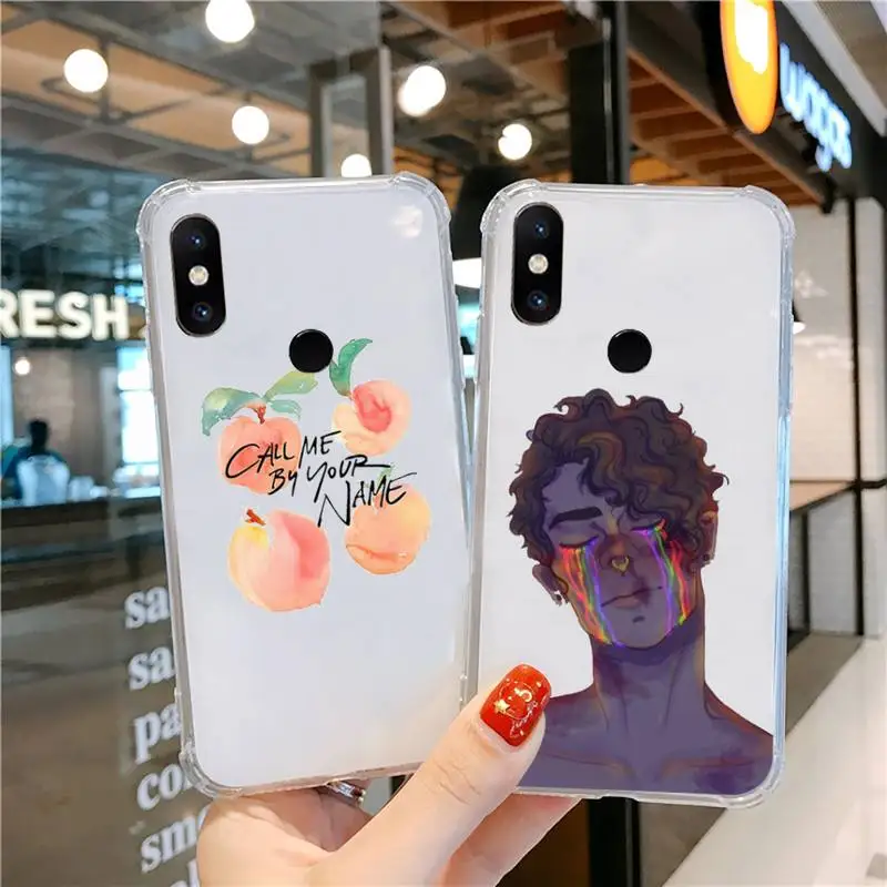 

Call Me by Your Name Phone Case Transparent For Xiaomi CC 9 11 MAX3 Mix3 MIX2 6X 8 5x 10S 11 10 X SE lite Pro
