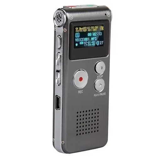 HBUDS MEMTEQ 8 ГБ Цифровой диктофон 8G Диктофон MP3-плеер USB WAV + микрофон динамик |