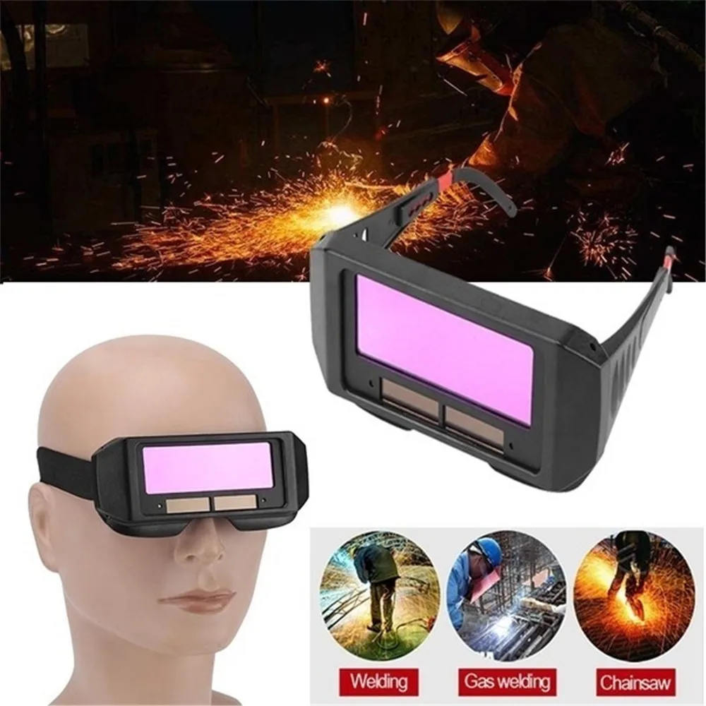 

Solar auto darkening Welding glasses TIG MIG goggles welder eyes glasses Welder Eyes Glasses Welding Protective Gear