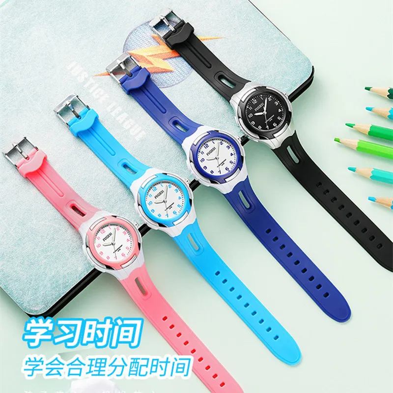 Высококачественные детские часы для девочек и мальчиков студенческие