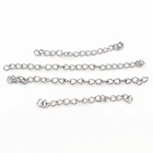 4x3 мм 50 шт.лот 5 7 см из нержавеющей стали объемное ожерелье удлинительная цепочка удлинитель для браслета цепочки для ювелирных изделий