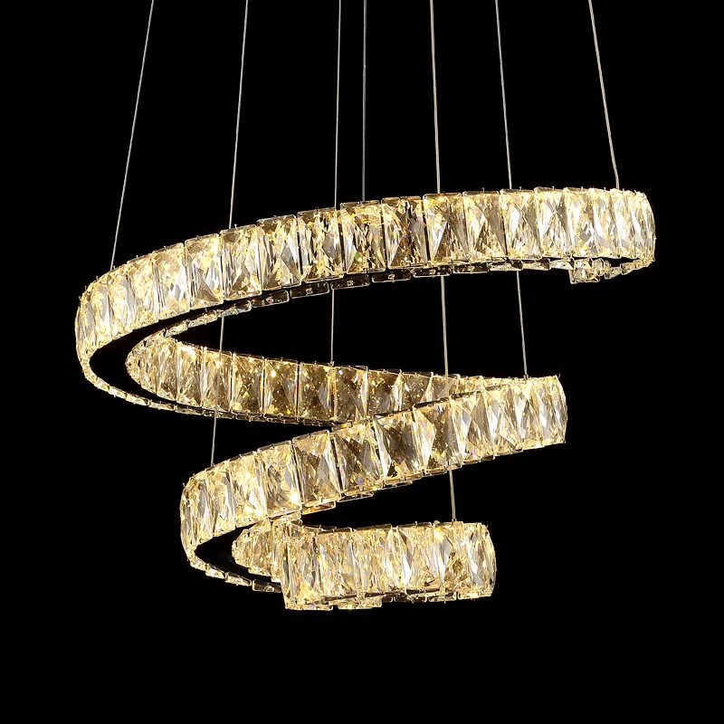 Хрустальная люстра FKL освещение для столовой спальни хромированные светильники