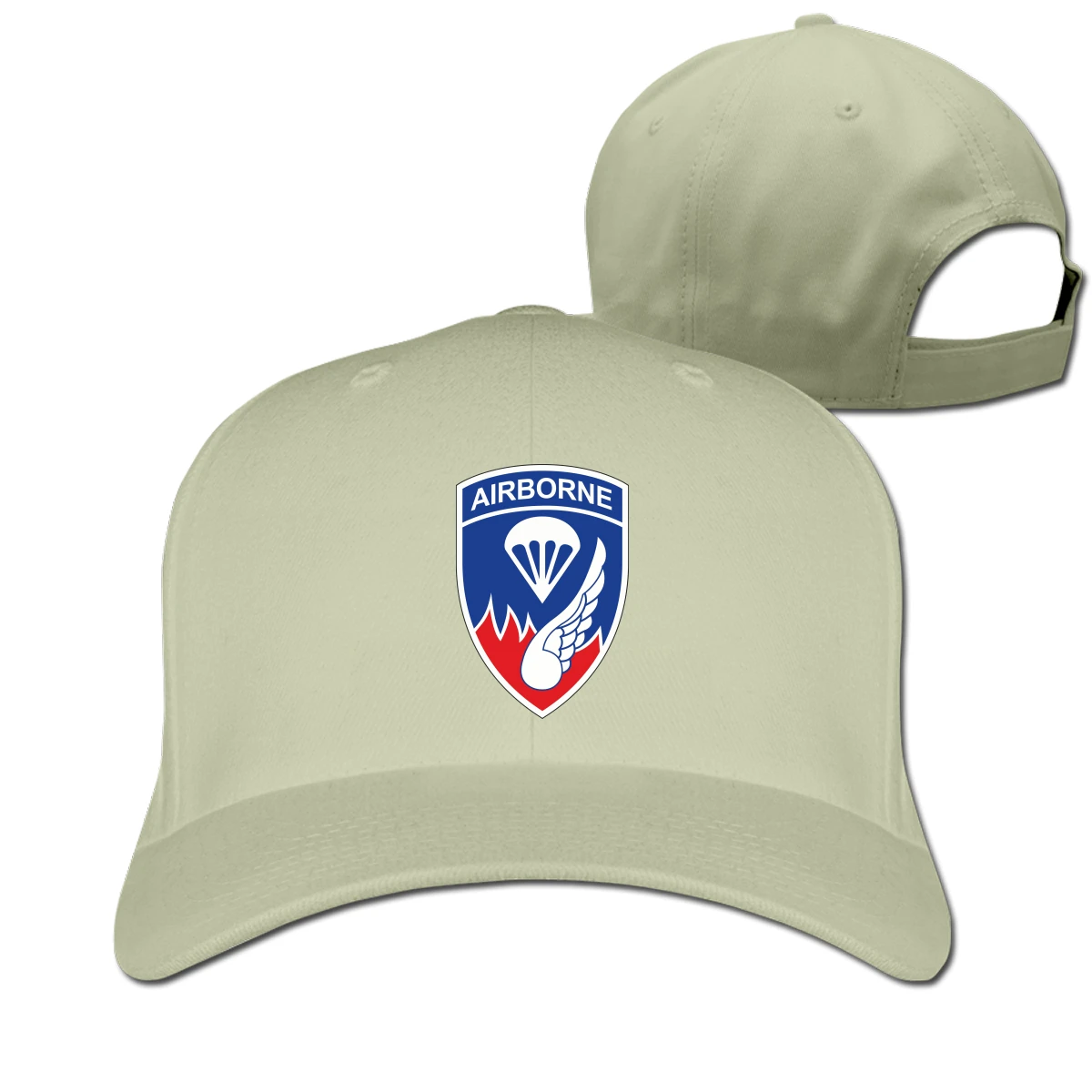 

187th Infantry Regiment Airborne men's womans Fashionable breathable Hip hop caps