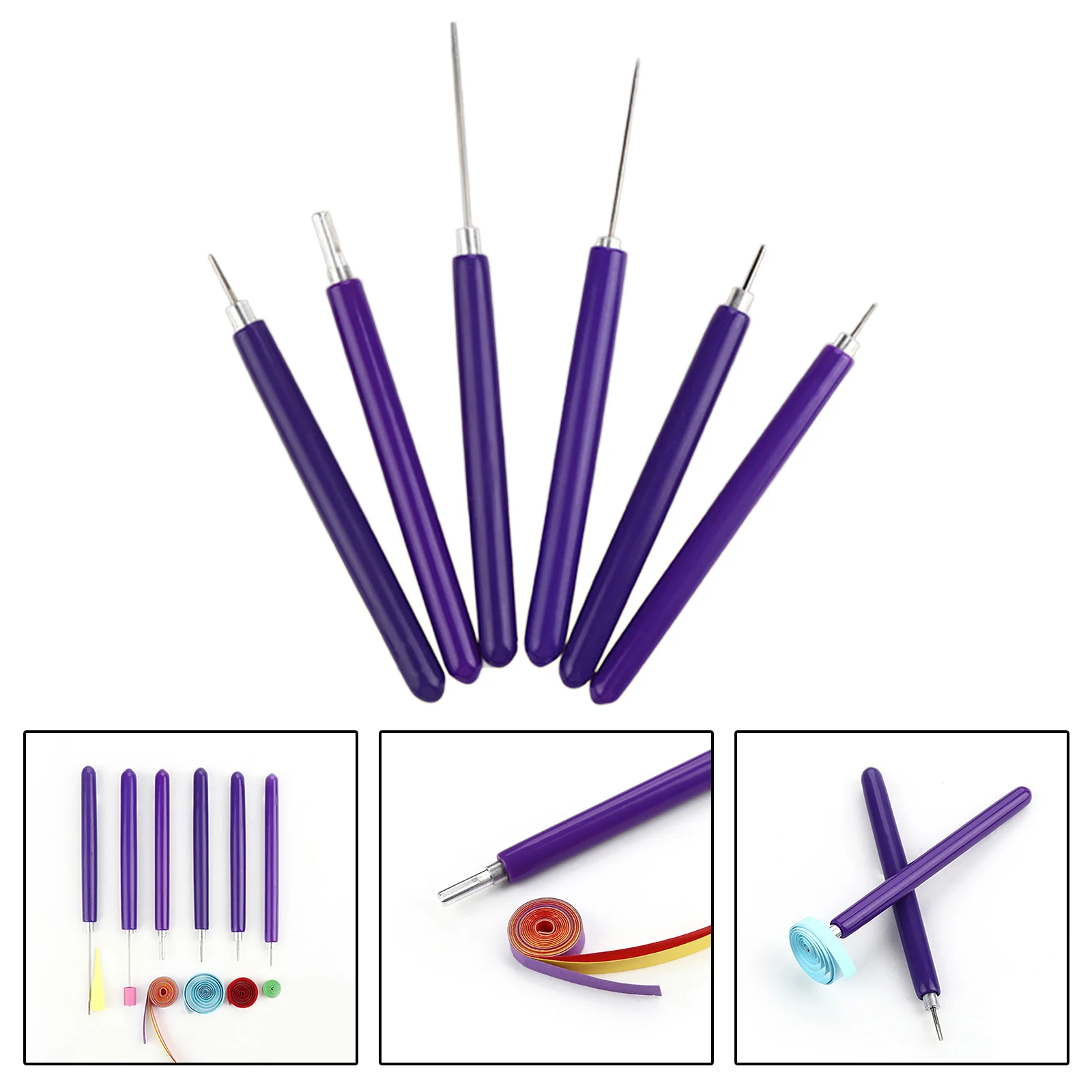 

Flower Quilling Tool Kit Curling Needle Pen Handmade DIY Paper Cardmaking