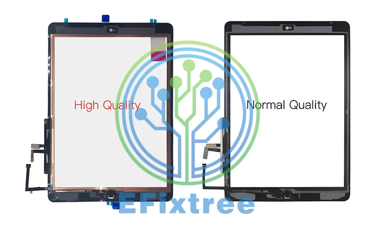 Высокое качество A1474 A1475 A1476 Сенсорная панель ЖК-дисплей экран для iPad Air сенсорный экран дигитайзер панель Черный Белый