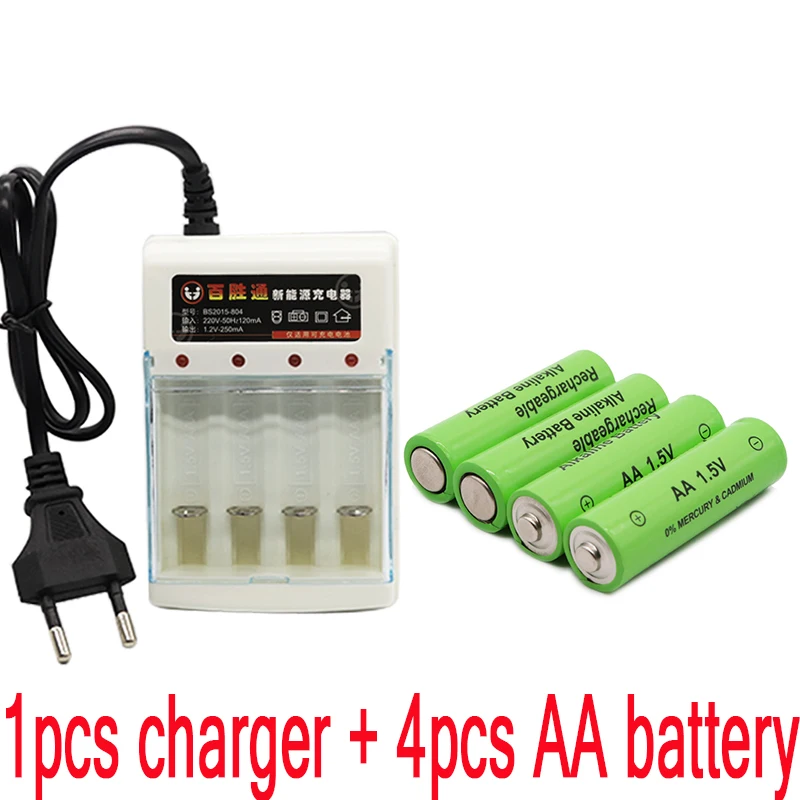 Новый тег 3000 MAH аккумуляторная батарея AA 1 5 V. Перезаряжаемая Новинка Alcalinas drummey + шт