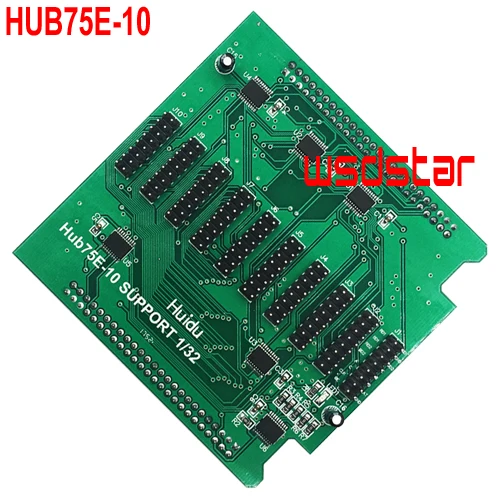 Φ 10 * HUB75E поддержка 1/32 Scan HUIDU HUB75E-10 HD-C15 RV901T i5A HD-C35 3 шт./лот | Электронные компоненты и