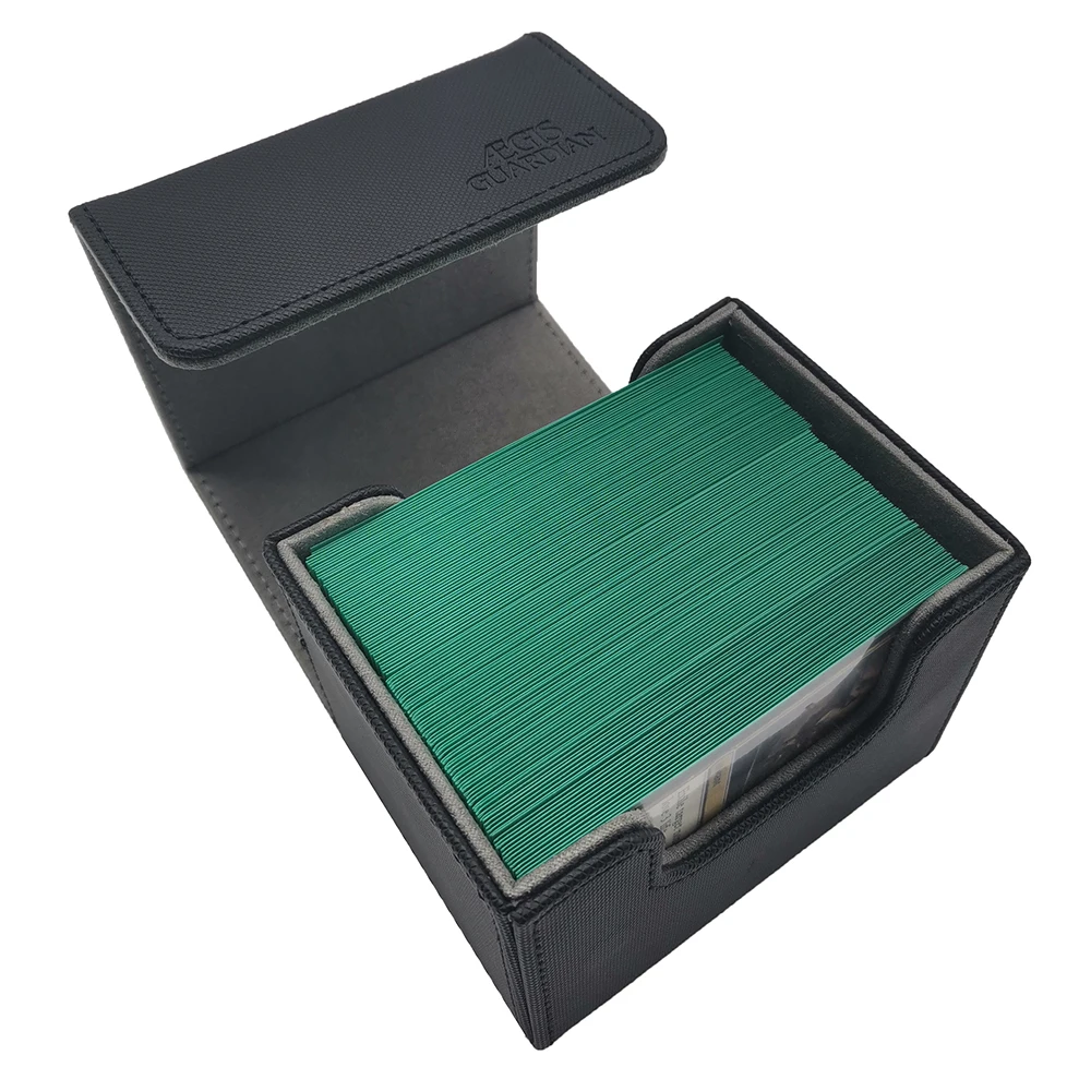 100 + боковое открытие Magic/Pokemon/YuGiOh Чехол для колоды TCG коробка карт: