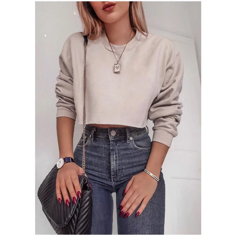 new autumn spring outfit Women blouse fashion casual solid color elegant female loose short tops pullover shirts ladies clothes
