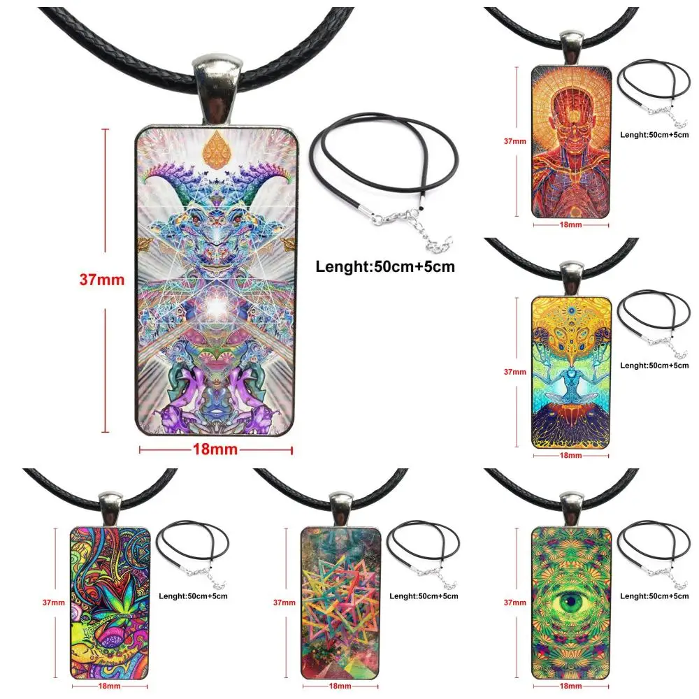 Ожерелье чокер для мужчин и женщин модная подвеска со стеклянным кабошоном