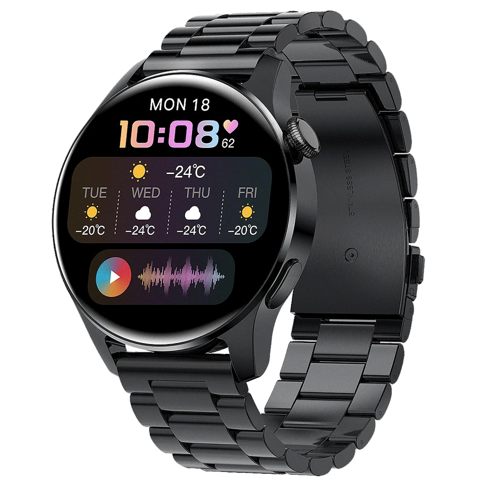 Смарт часы мужские с поддержкой Bluetooth пульсометром и тонометром|Смарт-часы| |