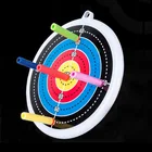 Пластиковые подвесные бластеры для мишени, детская игра для стрельбы, присоска, мягкая пуля, Эва, целевая доска, для улицы, для мальчиков