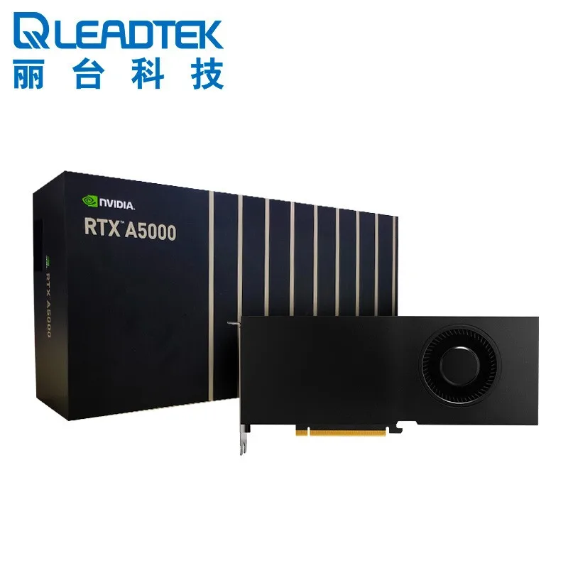 

Brand New LEADTEK NVIDIA RTX A5000 24G GDDR6 Scientific Visualization/Large Data Processing/Deep Learning Professional Graphics