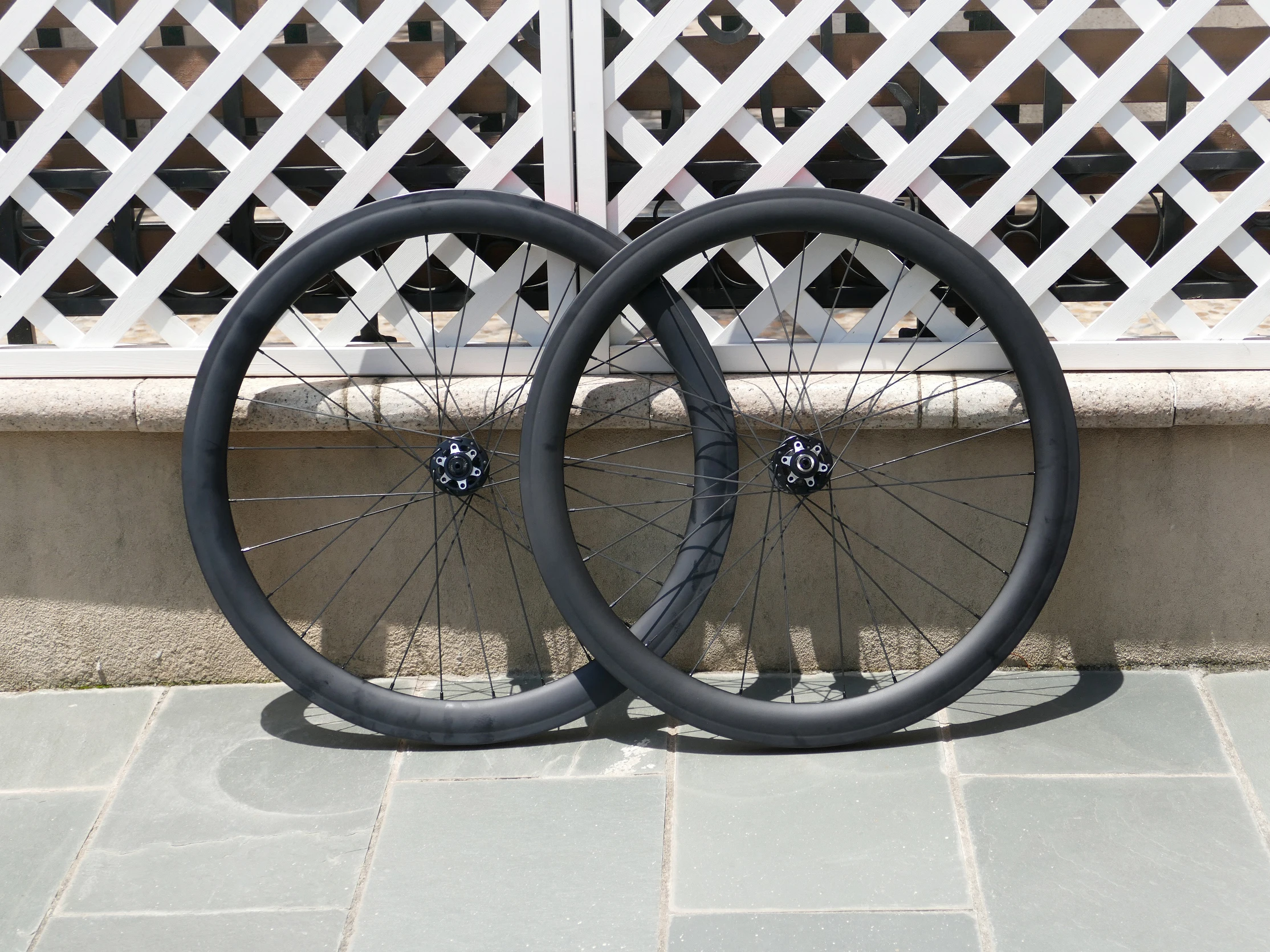 

Ultra Light Wheel 50mm Full Carbon Road Cyclocross Bike Clincher Wheelset Disc Brake Quick Release Front QR / Rear QR 135mm