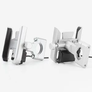 smoyng aluminum motorcycle bike phone holder stand adjustable moto bicycle handlebar mirror 4 6 5inch cellphone support mount free global shipping