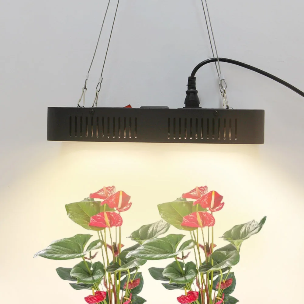 

Лучший Grow светильник LP1000 светодиодный Grow светильник Панель 115W полный спектр для комнатных растений