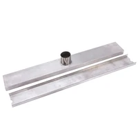 linear channel floor drain gate stainless steel deodorization type shower bathroom drain cover invisible large displacement floo