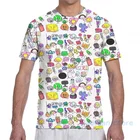 Футболка Bfb с изображением персонажей для мужчин и женщин, модная футболка со сплошным принтом для девочек, топы для мальчиков, футболки с коротким рукавом, футболки