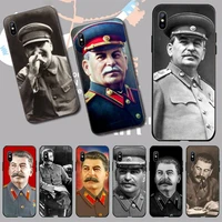 russian commander stalin phone case for iphone 11 12 pro xs max 8 7 6 6s plus x 5s se 2020 mini