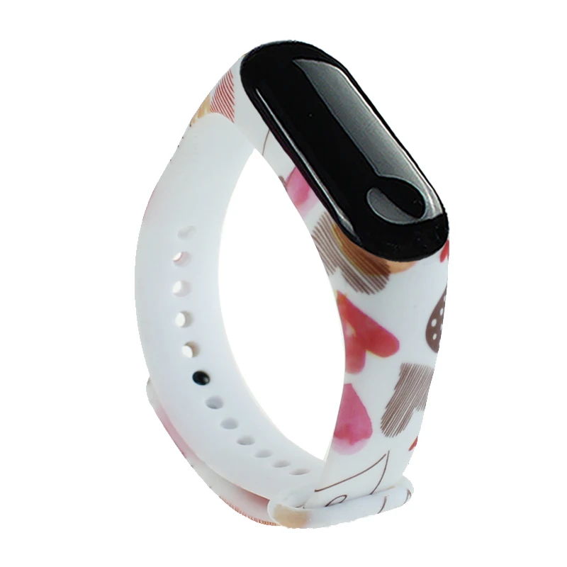 Спортивный наручный ремешок для часов Li mi ted для Xiaomi mi band 3 для Xiaomi mi Band 3 умный браслет силиконовый замена - Цвет: 10
