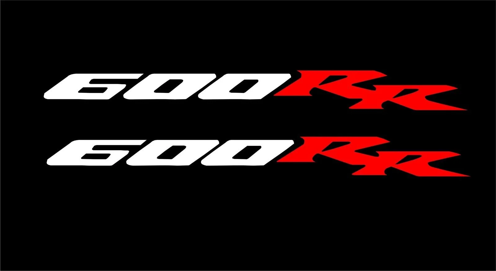 

For 4Pcs/Set CBR 600RR Fireblade Sticker Decal Motorcycle ANY COLOUR